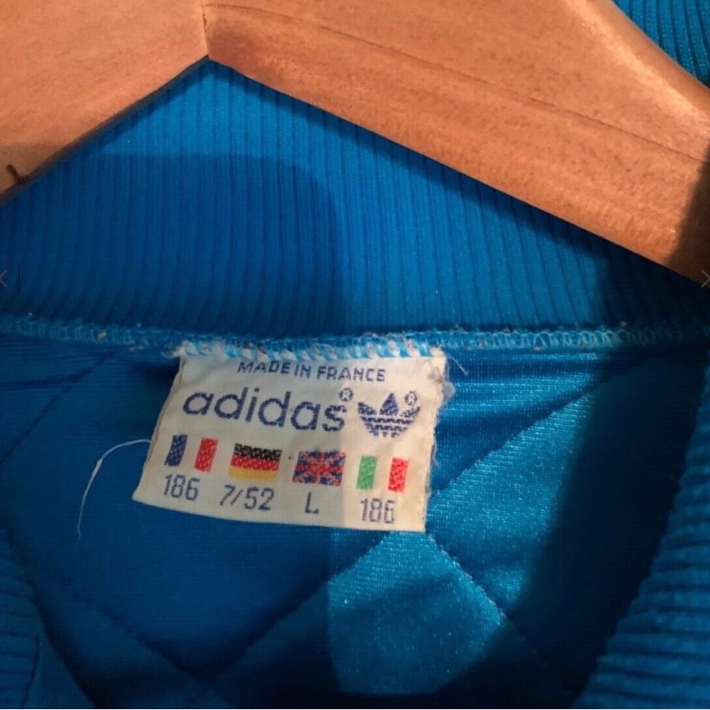 Vintage Adidas VENTEX 80's Made in France  Jacket Retro Sz L Mega Rare Mint L - Picture 5 of 8